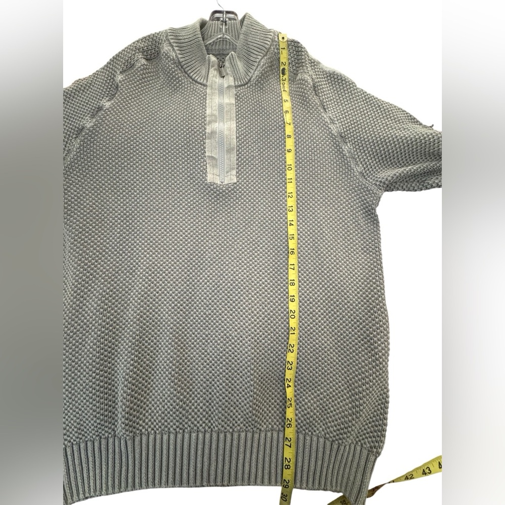 Gray Textured Sweater - Picture 4 of 6